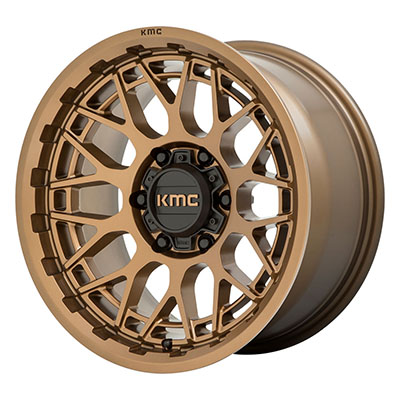 KMC Wheels KM722 Technic, 20x9 with 5 on 5 Bolt Pattern - Bronze - KM72229050600